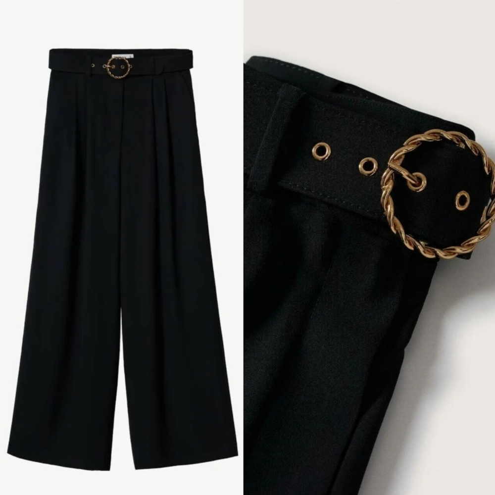 ๐๏ธ Mango Wide Leg Smart 312 Pants - Picture 15 of 15